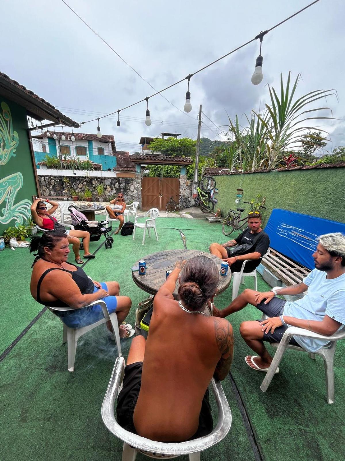 Da Lua Hostel Ubatuba Exterior foto